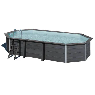 Produktbild von Set BASIC+ Composite Ovalpool 6,64 x 3,86 x 1,24 m
