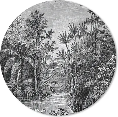 Produktbild von MuchoWow® Mauspad Mousepad Design - Natur - Wasser - Pflanzen 40x40 cm - Mousepads - Maus Mat - Pad - Mausunterlage - Schreibtisch Accessoires