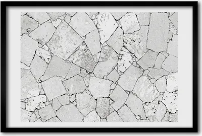 Produktbild von Bild 60x40 MDF-Rahmen, Wandkunst Steinwand