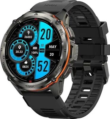 Immagine prodotto di Kospet Tank T3 Ultra Smartwatch Nero Nero Taglia Unica