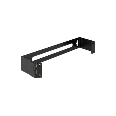 Produktbild von DeLOCK 43303, Wandmontiertes Regal, 1U, Schwarz