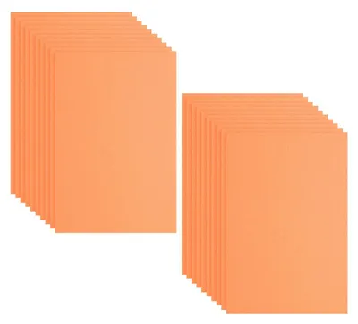 EVA-Schaumstoffplatten 20 Stück, 30x20 cm, 2 mm, orange