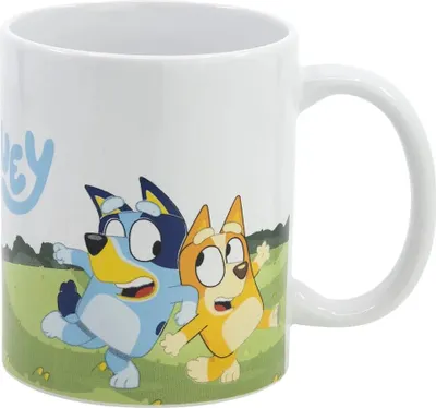 Produktbild von Bluey und Bingo Kaffeetasse Teetasse Tasse Geschenkidee 325 ml