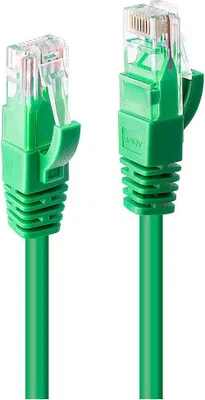 Obrázek produktu pro Lindy 48045, 0,3 m, Cat6, U/UTP (UTP), RJ-45, RJ-45, Zelená