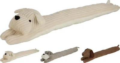 Obrázok produktu pre Zarážka dverí proti prievanu 90 cm pes hnedá