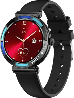 Immagine prodotto di INF Smartwatch multifunzione con Bluetooth, monitoraggio salute e fitness Nero