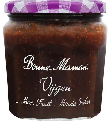 Produktbild von Bonne Maman Vijgen Konfitüre 335g – mehr Frucht, weniger Zucker, vegan, glutenfrei