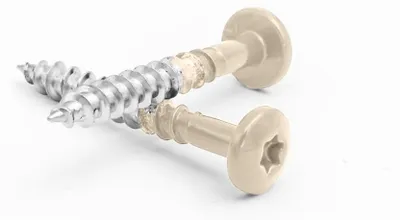 Produktbild von Rockpanel Schrauben Creme Edelstahl A4 4,5 x 35 mm Torx 20 - Schachtel mit 200 Stück