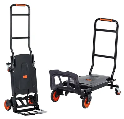 Produktbild von Faltbarer Transportwagen 2-in-1, bis 136 kg
