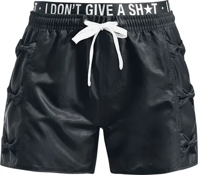 Produktbild von RED by EMP Damen schwarze Badeshorts XXL