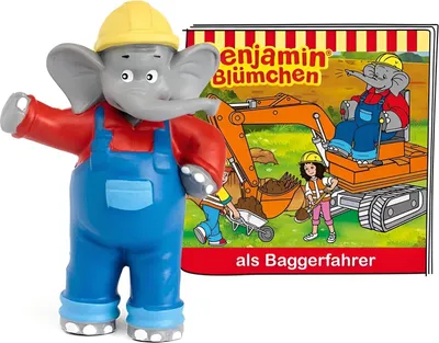 Produktbild von tonies Benjamin als Baggerfahrer, Spielfigur, (Hörspiel)