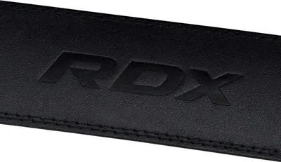 Produktbild von RDX Gewichthebergürtel Leder 4” und 6”, 10 Verstellbar Löcher Trainingsgürtel Schnalle, Powerlifiting Fitness Krafttraining Gürtel Bodybuilding, Gepolstert Gym Weight Lifting Belt, Männer Damen