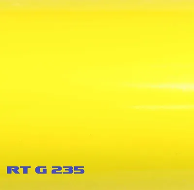 Produktbild von (6,57€/m²) Rapid Teck® Premium Autofolie Hochglanz Gelb 152 cm Breite Laufmeterware Glanz selbstklebende Folie mit Luftkanälen Auto Folie glänzend
