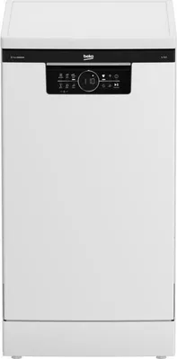 Obrázek produktu pro Beko BDFS26120WQ, Stojací, Úzká (45 cm), Bílá, LED, Zásuvka, 11 jídelních sad
