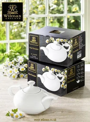 Immagine prodotto di Teiera Wilmax 1150 ml in porcellana bianca WL-994000/A