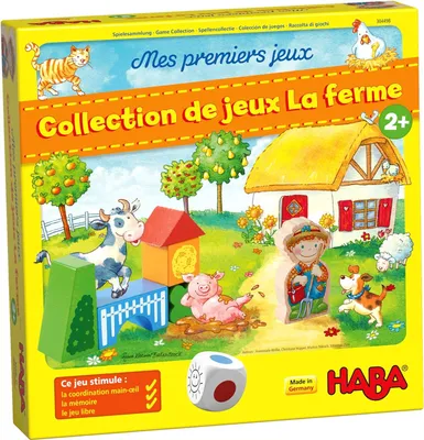 Produktbild von HABA Meine ersten Spiele - Spielesammlung Bauernfhof
