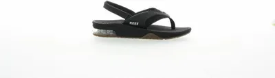 Produktbild von REEF - little fanning - Strandlatschen Jungen - Schwarz/Schwarz/Weiß