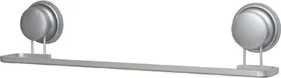 Produktbild von Tendance Handtuchhalter Saugnapf silber Aluminium 7,5x45x10 cm