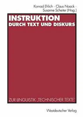 Obrázok produktu pre Instruktion durch Text und Diskurs