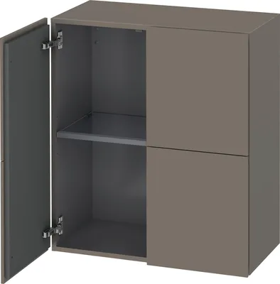 Produktbild von Halbhochschrank L-CUBE 700x363x800mm flannel grey seidenmatt flannel grey seidenmatt
