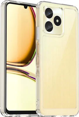 Obrázek produktu pro Pouzdro pro Realme C53 průhledné, nárazuvzdorné TPU silikonové ochranné pouzdro Průhledný