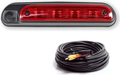 Produktbild von Caratec Safety CS150BLA DualView-Kamera für dritte Bremsleuchte für Kastenwagen mit 15 m Anschlussleitung