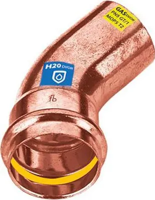Zdjęcie produktu dla 42mm Bogen 45° I/A Kombifitting Frabo DVGW