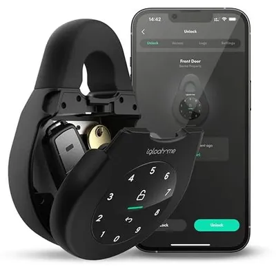 Produktbild von igloohome IGK2 - Smart Schlüsselbox, Schwarz