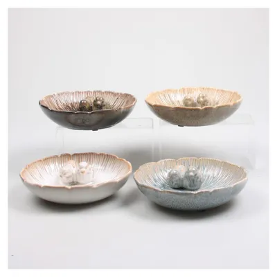 Immagine prodotto di Ciotola per alimenti e acqua per uccelli, dimensioni 20x20x5,5 cm
