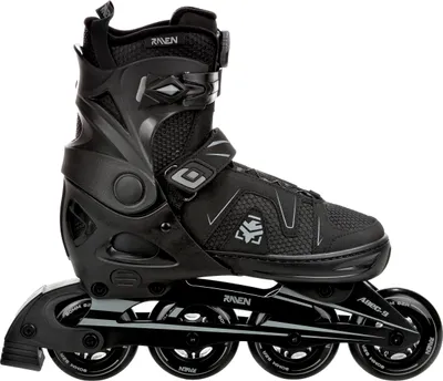 Obrázek produktu pro Inline brusle RAVEN Pulse PRO, černé, nastavitelné, velikost 37–40