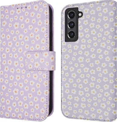 Immagine prodotto di Custodia a libro imoshion Design Samsung Galaxy S21 FE - White Daisy