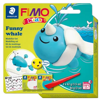 Produktbild von STAEDTLER Fimo Kids Modelliermasse Wal