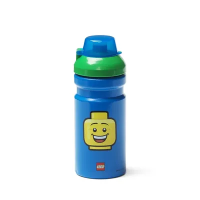 Produktbild von LEGO ICONIC Jungen-Trinkflasche – blau