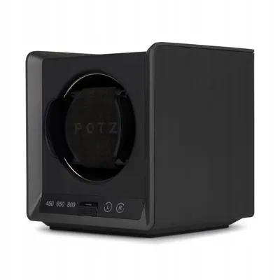 Produktbild von POTZ automatischer Uhrenbeweger Uhrenbox Watch winder Automatikuhren Schwarz