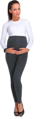 Zdjęcie produktu dla damskie legginsy ciążowe, rozmiar 36-50, miękka podszewka z polaru, ciepłe pełnej długości, dla ciąży