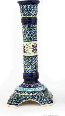 Produktbild von Original Bunzlauer Keramik Kerzenständer hoch [Variante 3] Ø23,8 cm H=13,5 cm Design DU121