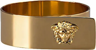 Produktbild von Rosenthal Versace Serviettenring Medusa Gold, Metall, 5 x 4 cm, 69201-321643-05001