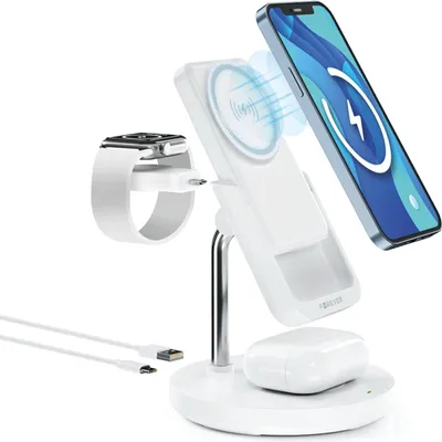 Zdjęcie produktu dla Stacja ładująca 5 w 1 do urządzeń mobilnych