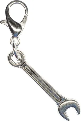 Produktbild von Schraubenschlüssel Charm Anhänger Miniblings Charms Maulschlüssel Werkzeug
