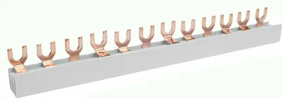 Produktbild von 3 Phasen Kammschiene Phasenschiene 12mm² 12 Module
