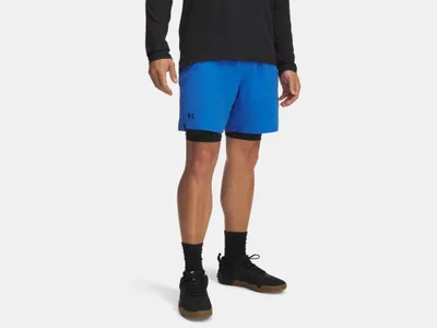 Immagine prodotto di UNDER ARMOUR pantaloncini funzionali 2 in 1 da uomo Vanish Woven 2 in 1