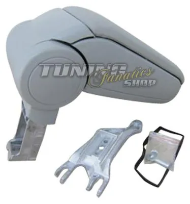 Produktbild von Armlehne Mittelarmlehne -Set für Audi A4 S4 8E 8H B6 B7 Cabrio / Leder GRAU