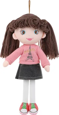 Immagine prodotto di Bambola di pezza Marushka Smily Play, capelli castani