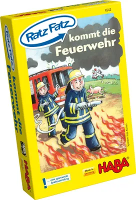 Produktbild von HABA Ratz Fatz kommt die Feuerwehr, Kartenspiel, Lernen, 3 Jahr(e), 5 min
