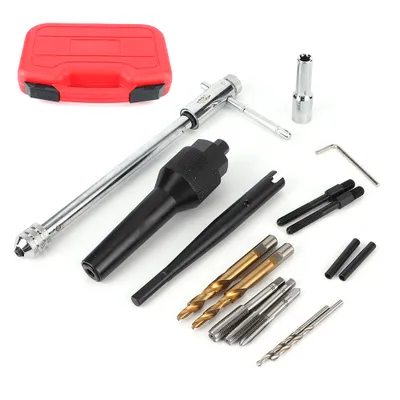 Produktbild von 16 Stück beschädigte 0.3in 0.4in Glühkerzenentferner Portable Removal Tool Kit für Zylinderköpfe