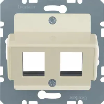 Produktbild von Berker 146402, Weiß, konventionell, Berker, Glänzend, RJ-45, 1 Stück(e)