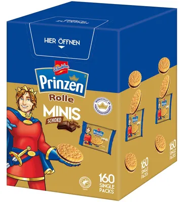 Produktbild von Prinzen Rolle Minis Schoko 160er