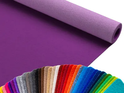 Produktbild von Primaflor Eventteppich PODIUM Magenta 2,00m x 3,00m - Meterware - Viele Farben - Schwer Entflammbarer B1 Messeteppich, Rutschfester Hochzeichtsläufer, Läufer für Hochzeiten & Events