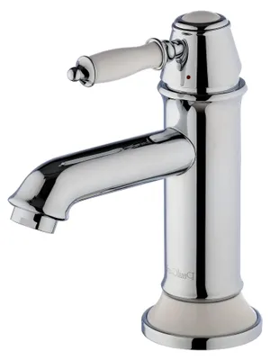 Produktbild von Einhandmischer Nostalgie Wasserhahn Retro Antik Waschtischbatterie ohne Bordüre