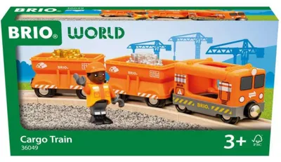 Obrázok produktu pre BRIO Cargo Train, Vlak, 3 rok / roky, Viacfarebný